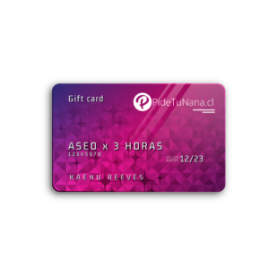 Gift Card Aseo (3 horas)
